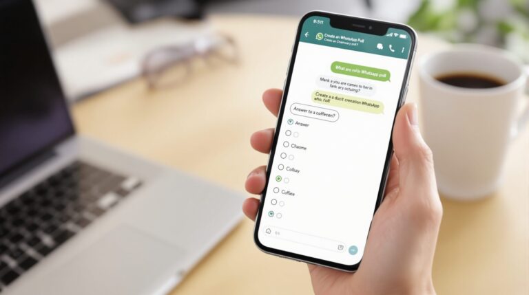 como hacer encuesta en whatsapp