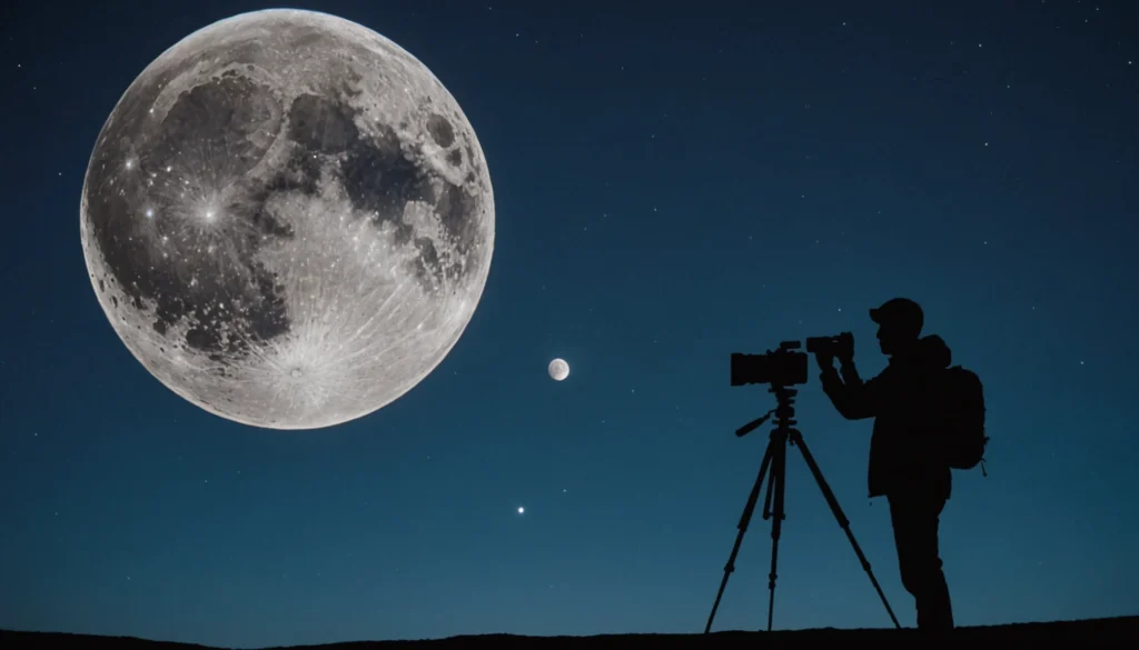 como hacerle fotos a la luna