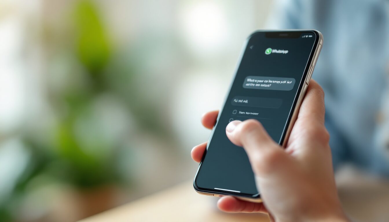 como hacer encuesta en whatsapp