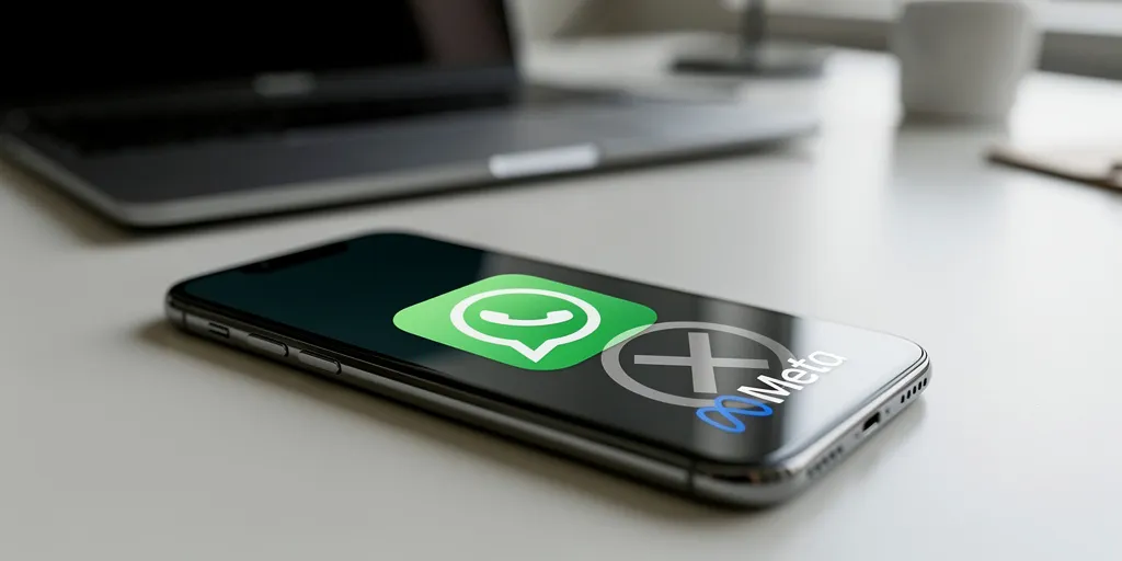 como quitar meta de whatsapp